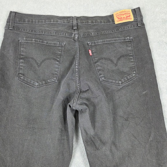 Levi Strauss Co 311 Shaping Skinny Jeans Dark Wash Womens W34 L30 - Picture 11 of 12